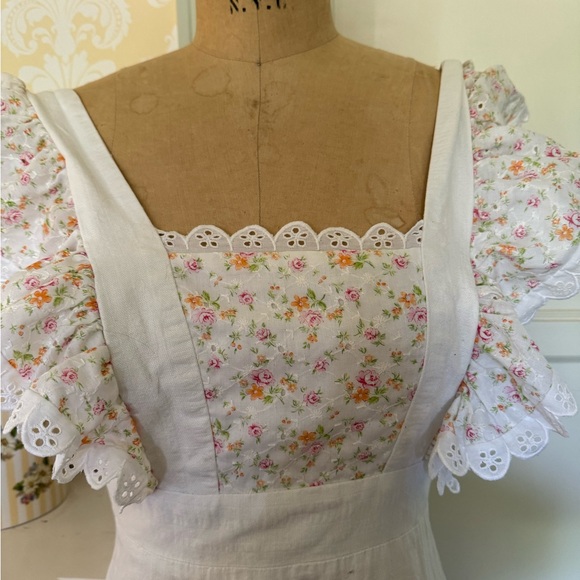 Vintage 80/90’s “ Contempo Casuals “ PRARIE style dress, Shabby- GunneSax-style - Picture 4 of 13